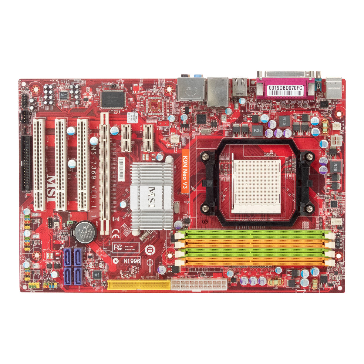 MSI MS-7369 VER:1.1 K9N NEO V3 SOCKET AM2 DDR2 PCIe PCI ATX