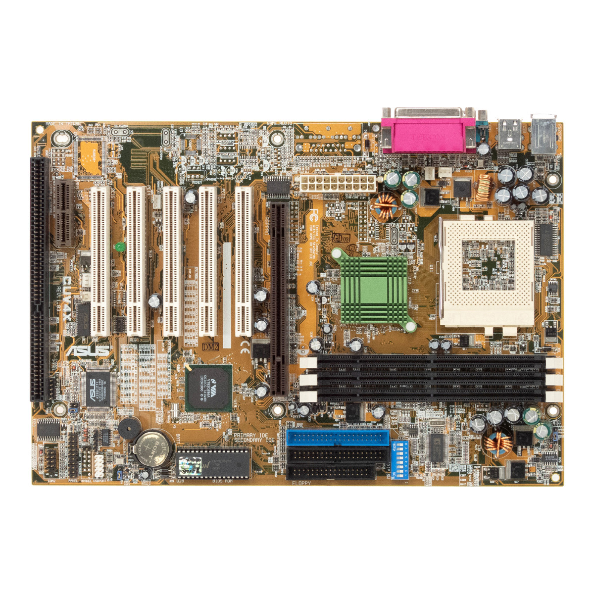 CARTE MÈRE ASUS CUV4X SOCKET PGA370 SDRAM AGP PCI ISA AMR ATX