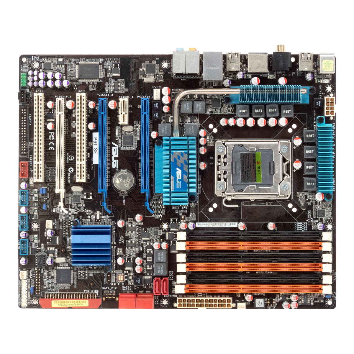 ASUS P6T SE SOCKET LGA1366 DDR3 PCIe PCI ATX