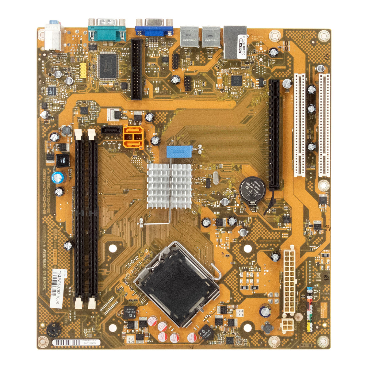 FUJITSU D2740-A21 GS2 SOCKET 775 2x DDR2 PCIe PCI FDD SATA uBTX