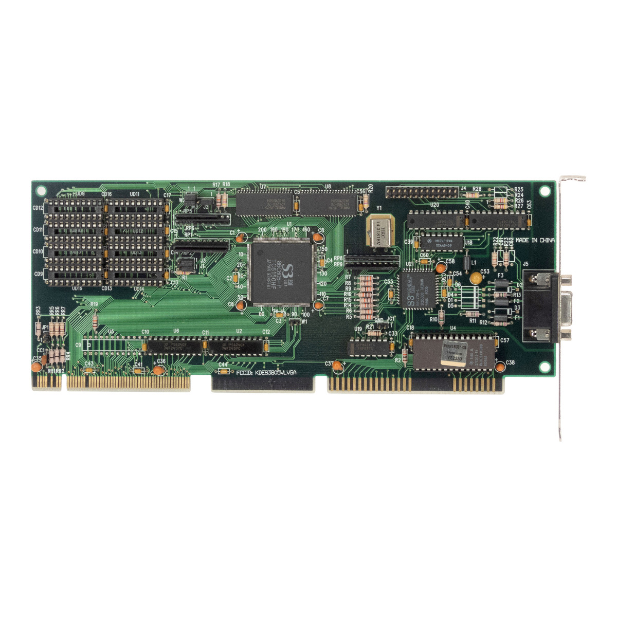QDI S3VGA PS805 1MB FPM KDES3805VLVGA VLB VGA