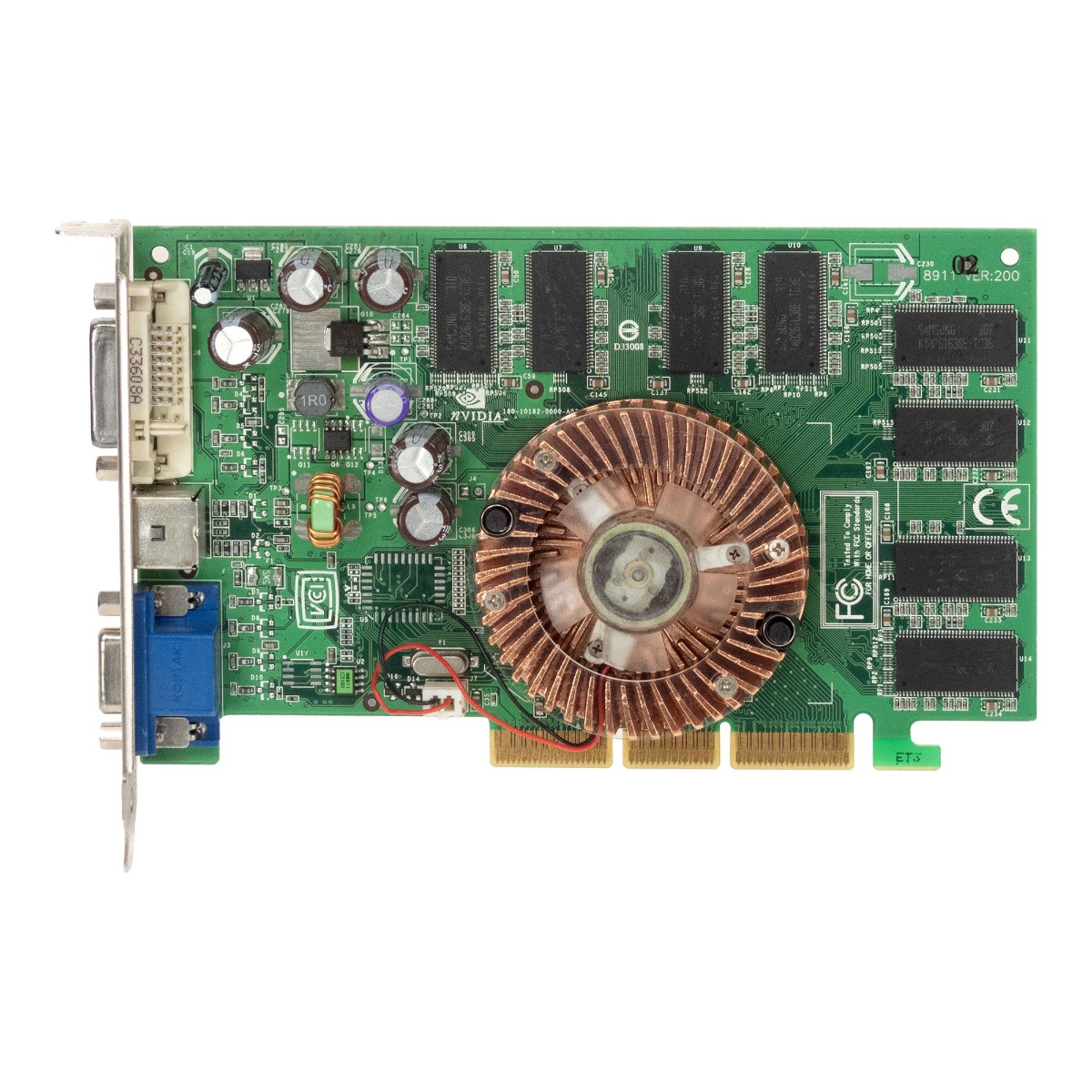 MSI NVIDIA GeForce FX 5200 128 Mo MS-8911 AGP