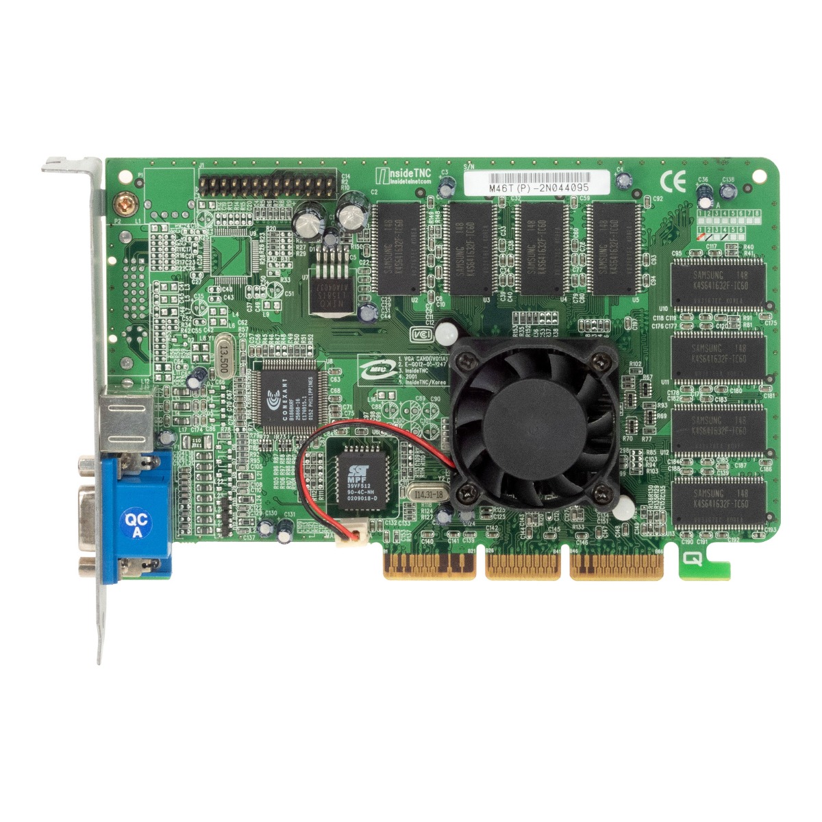 NVIDIA GeForce2 MX400 64MB AGP VGA PMUIV011A M46T(P)-2N044095