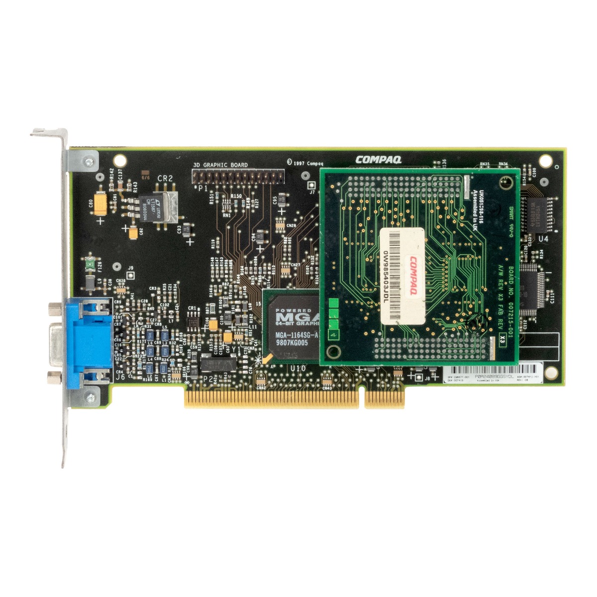 COMPAQ 295577-001 007412-001 2MB PCI VGA + 2MB 007215-001