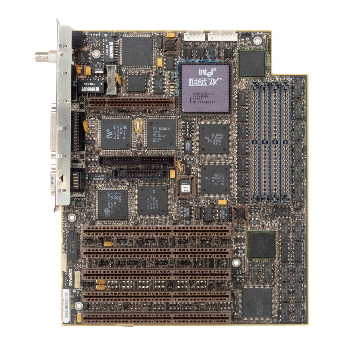 COMPAQ 199124-001 003513 CARTE MÈRE 486/33 ProSignia VS + CPU INTEL i486DX-33 SX729