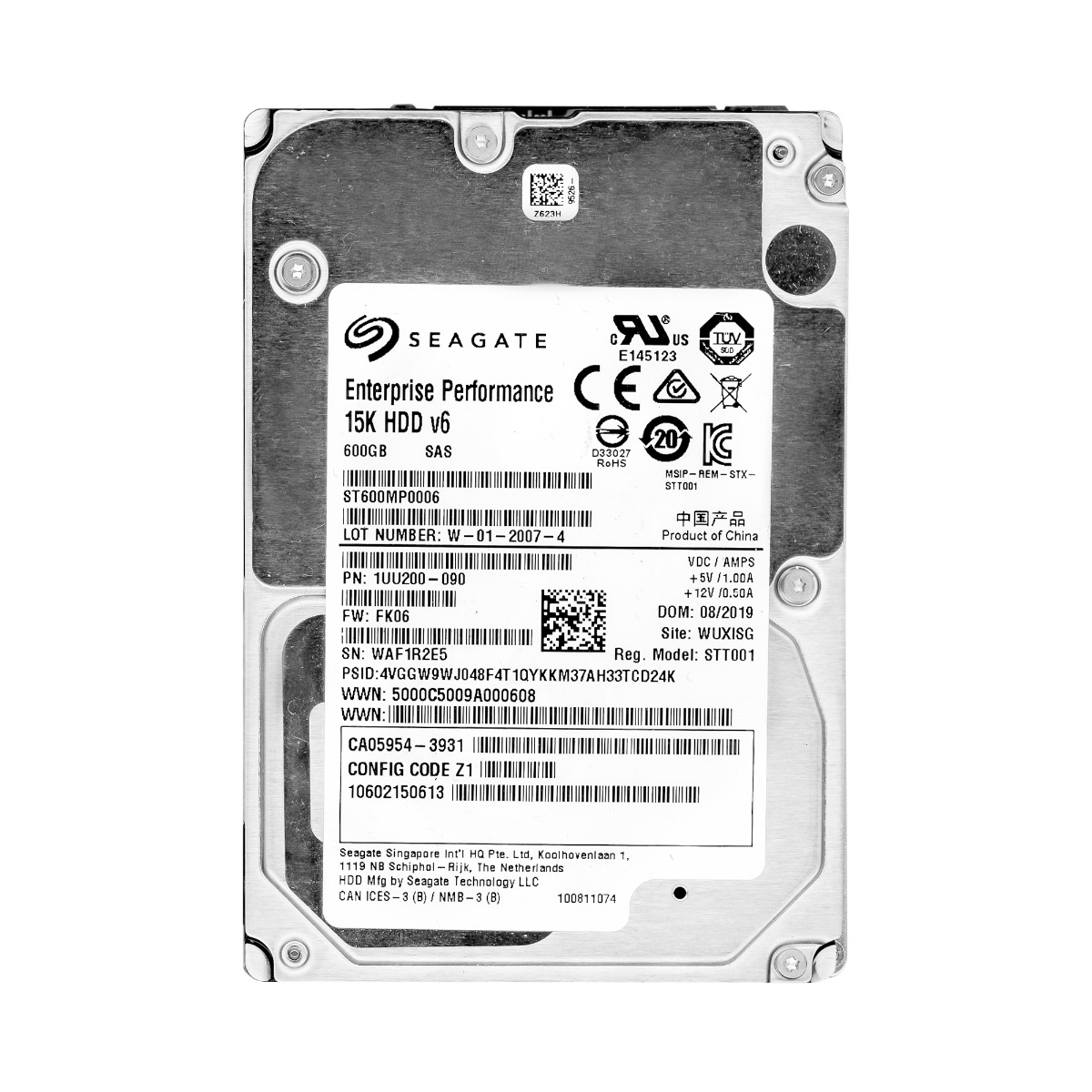 FUJITSU CA05954-3931 600 Go 15K 256 Mo SAS-3 2,5'' ST600MP0006