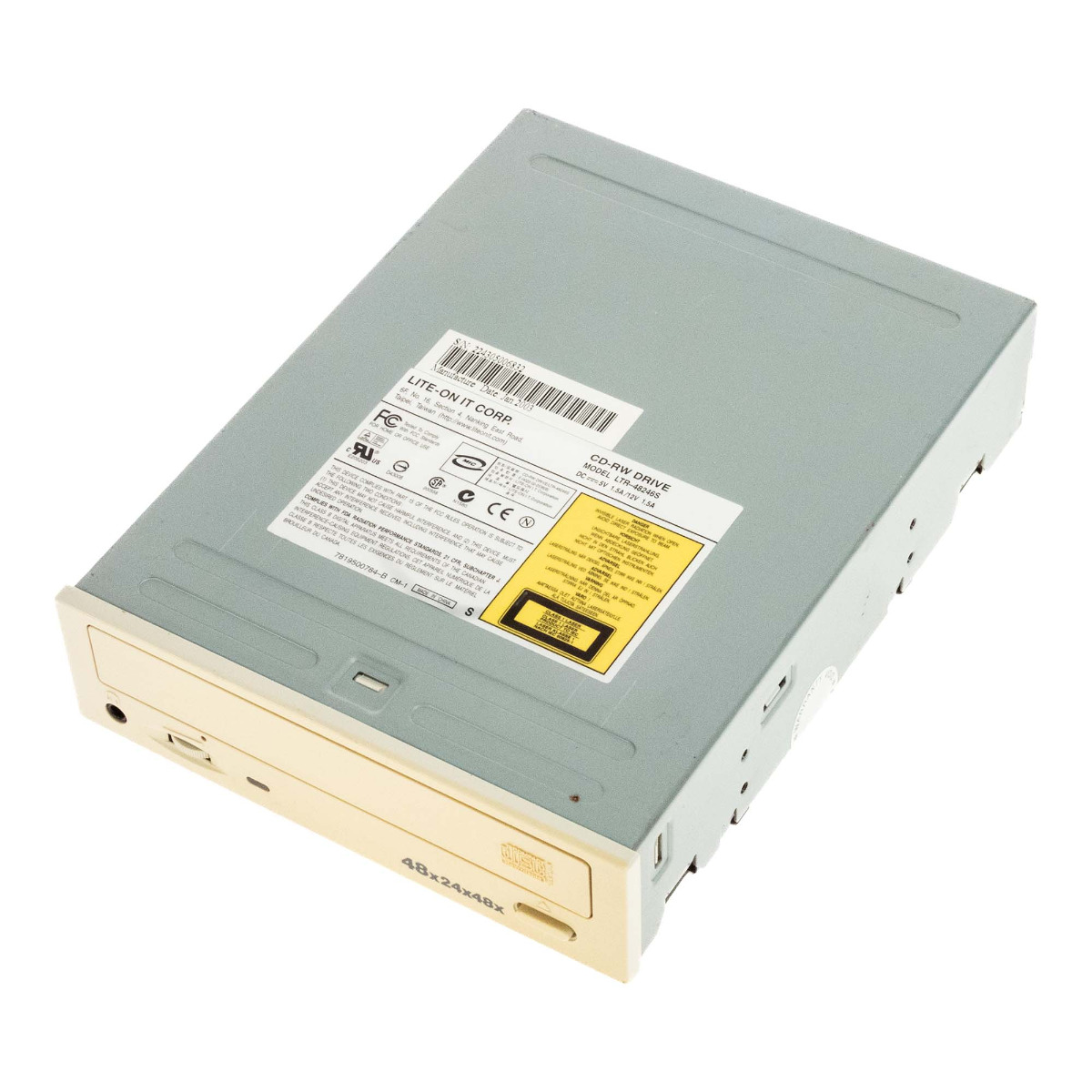 LITEON LTR-48246S Lecteur CD-RW ATA 5.25''