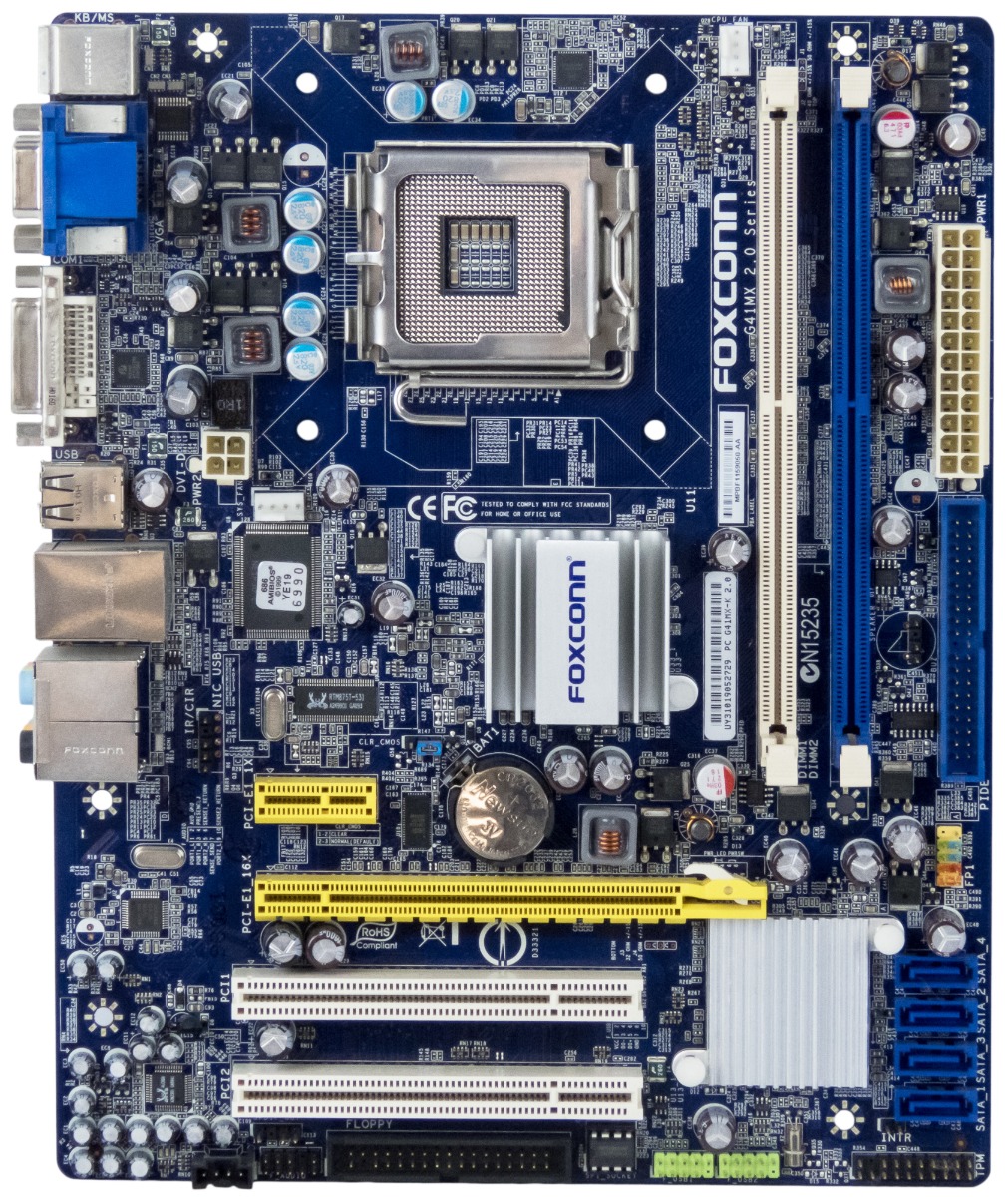 FOXCONN G41MX-K 2.0 CARTE MÈRE MICRO-ATX SOCKET LGA775 DDR2 PCIe PCI