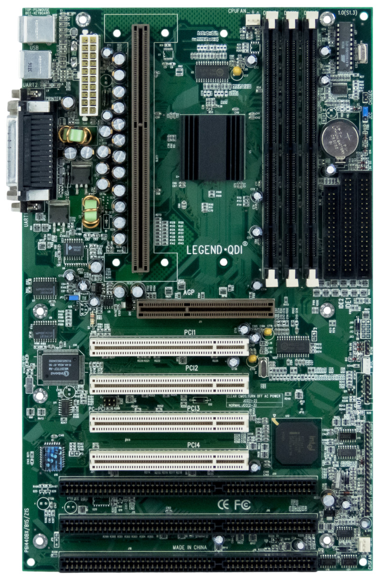 QDI LEGEND P6I440BX/B1S/Z1S SLOT1 SDRAM PCI ISA AGP ATX