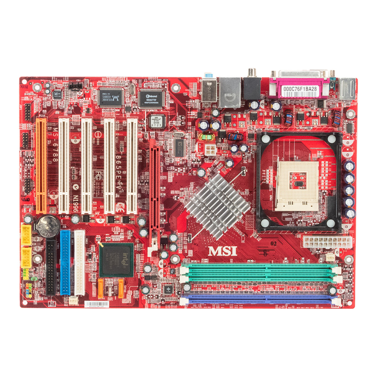 MSI 865PE NEO2-V MS-6788 SOCKET 478 DDR AGP PCI ATX