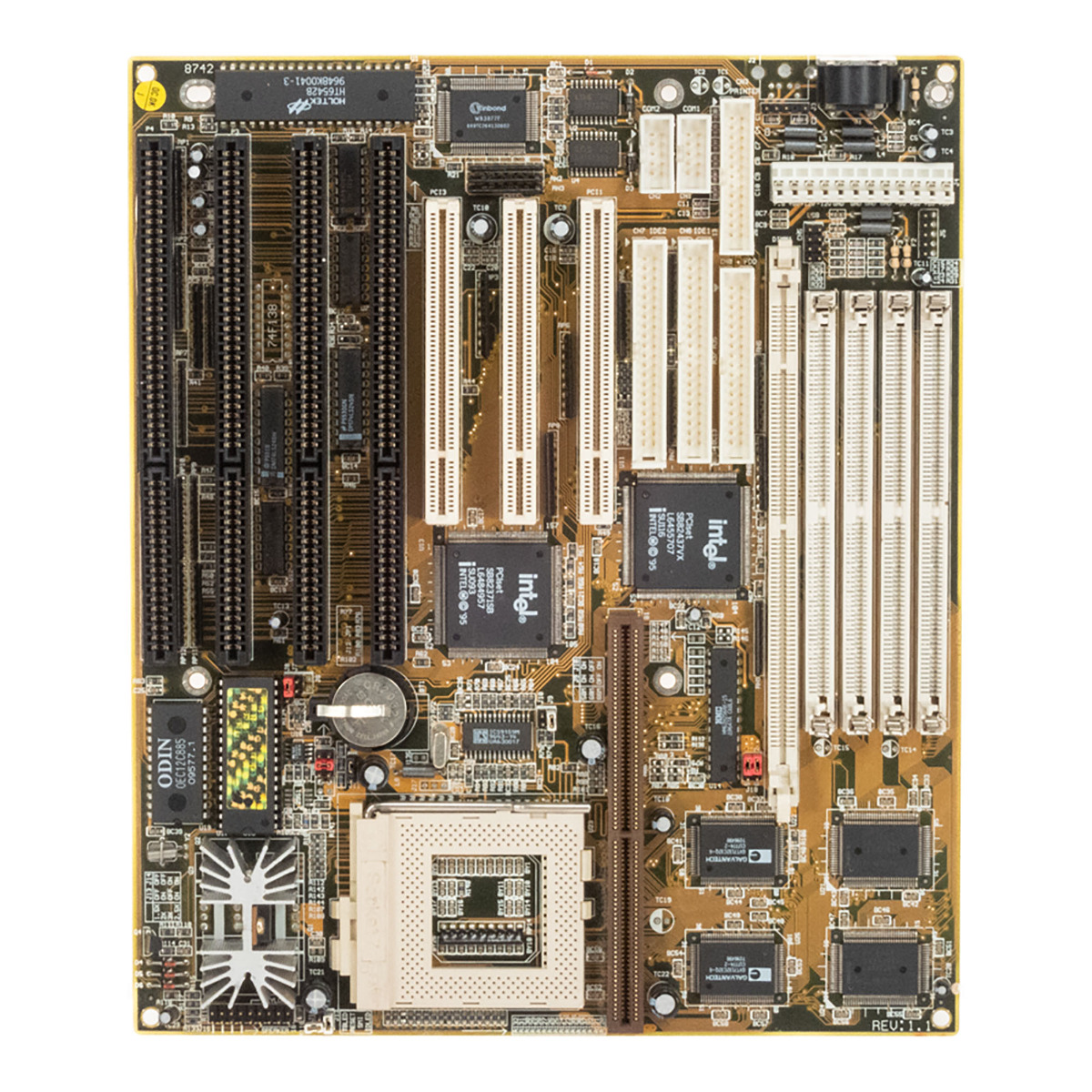 SAN LI SL-586V SOCKET 7 FPM / EDO DRAM + SDRAM PCI ISA Baby-AT