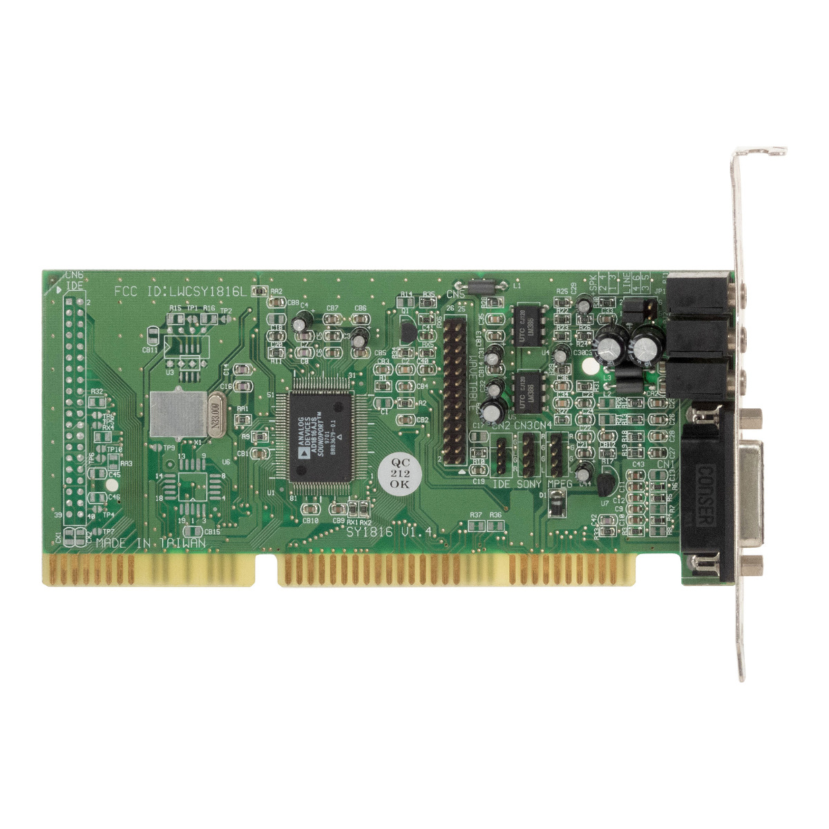 MEDIATEK SY1816 SOUND IMAGE 32 PnP LWCSY1816L CARD SON ISA