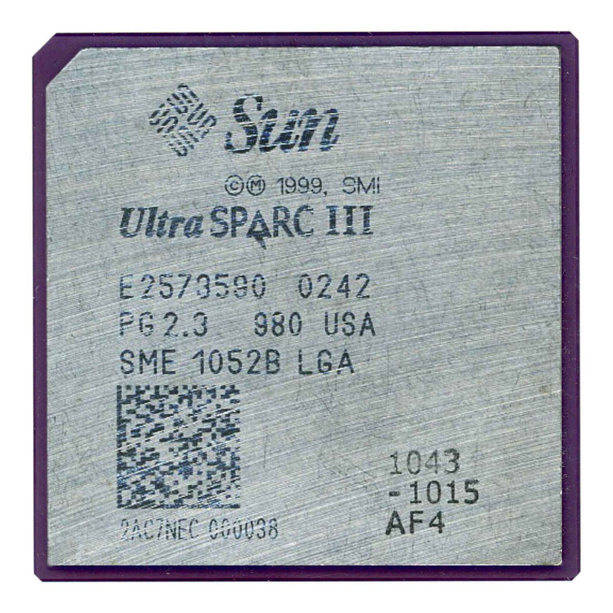 SUN ULTRASPARC III SME 1052B LGA 1,05 GHz LGA1368