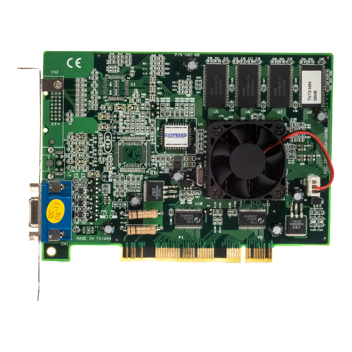 GAINWARD RIVA TNT2 M64 32 Mo TM64H V02-00 PCI