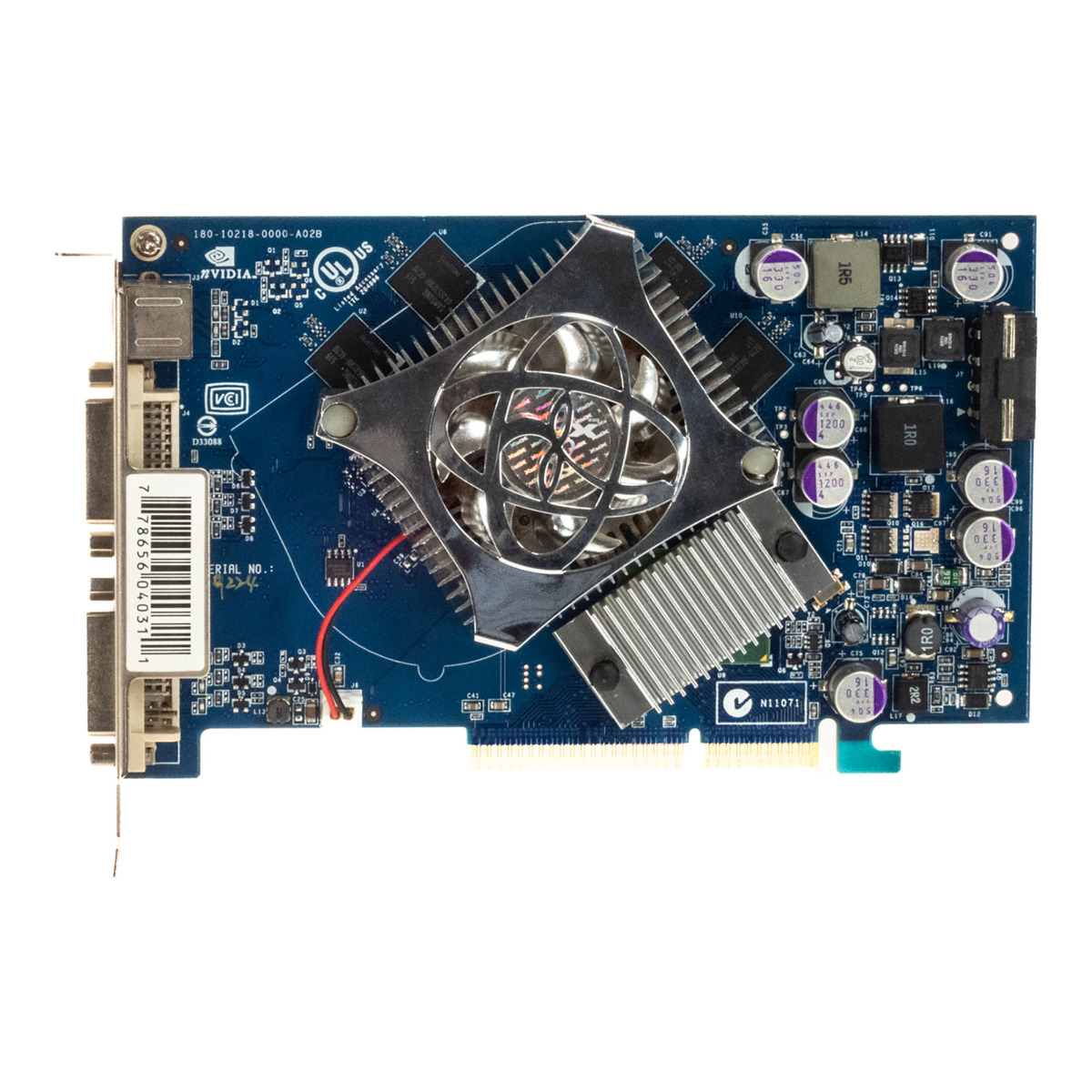 XFX NVIDIA GEFORCE 6600 GT 128 Mo GDDR3 AGP PV-T43A-NDF7
