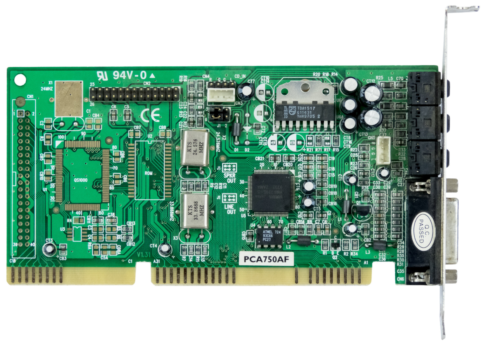 PHILIPS PCA750AF ISA