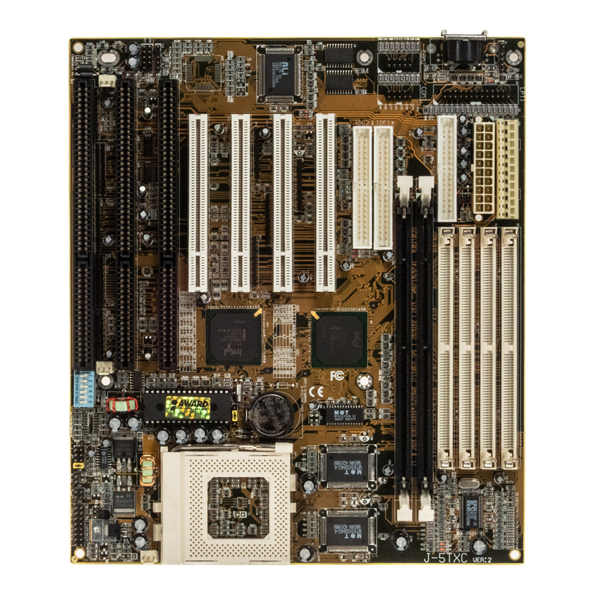 JETWAY J-5TXC SOCKET 7 SDRAM + EDO DRAM PCI ISA Baby-AT