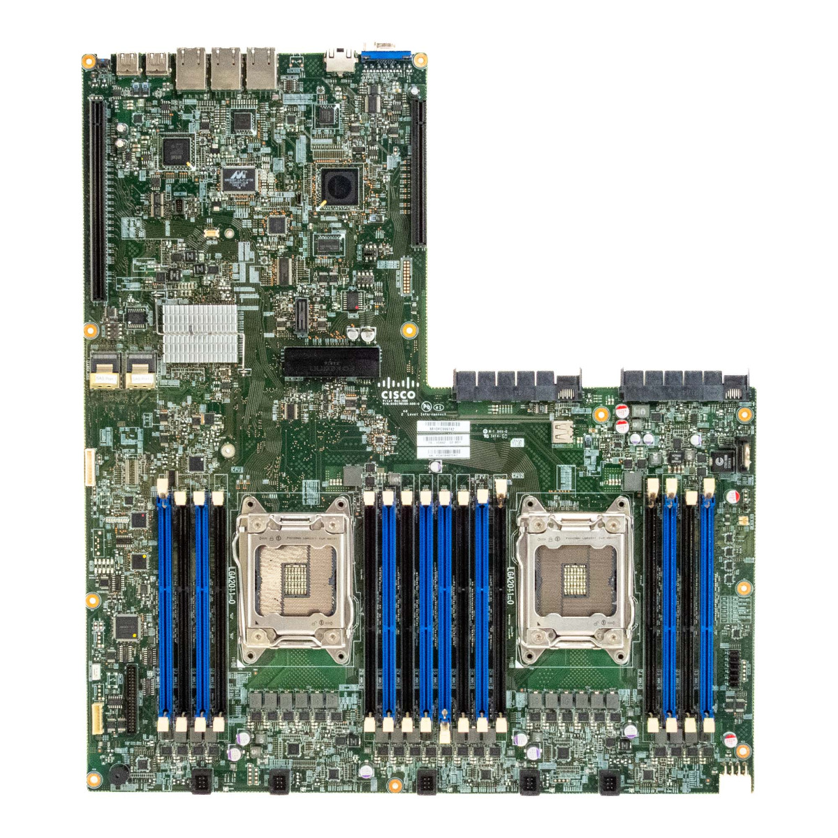 CISCO 01017W100-000-G 2x LGA2011 DDR3 74-10442-02 UCS C220 M3 V2 + RISERS