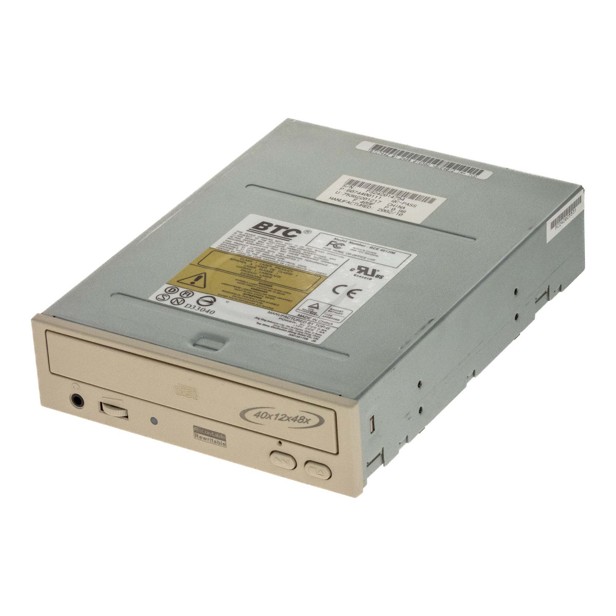 Lecteur CD-R/RW BTC BCE 4012IM IDE 5,25''
