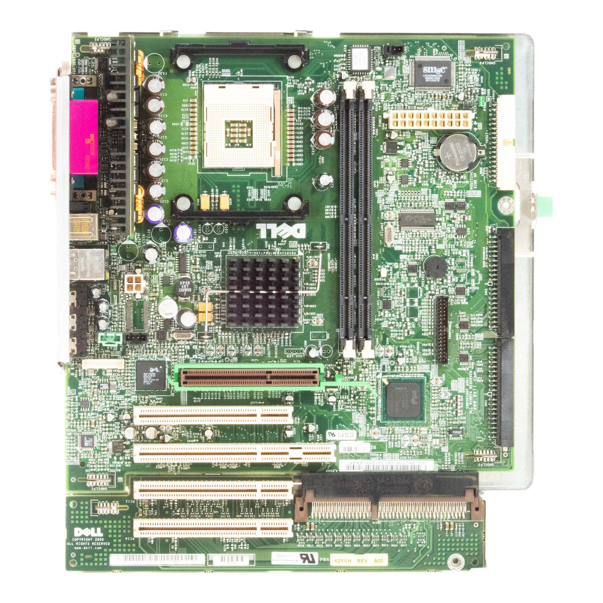 DELL 05J706 SOCKET 478 SDRAM AGP PCI IDE FDD OptiPlex GX240 + RISER 062YVH