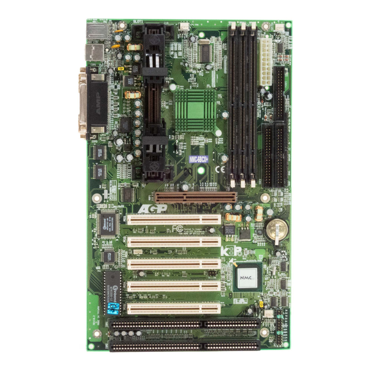 NMC 6BCX+ NMC-6BCX+ SLOT 1 SDRAM AGP PCI ISA ATX