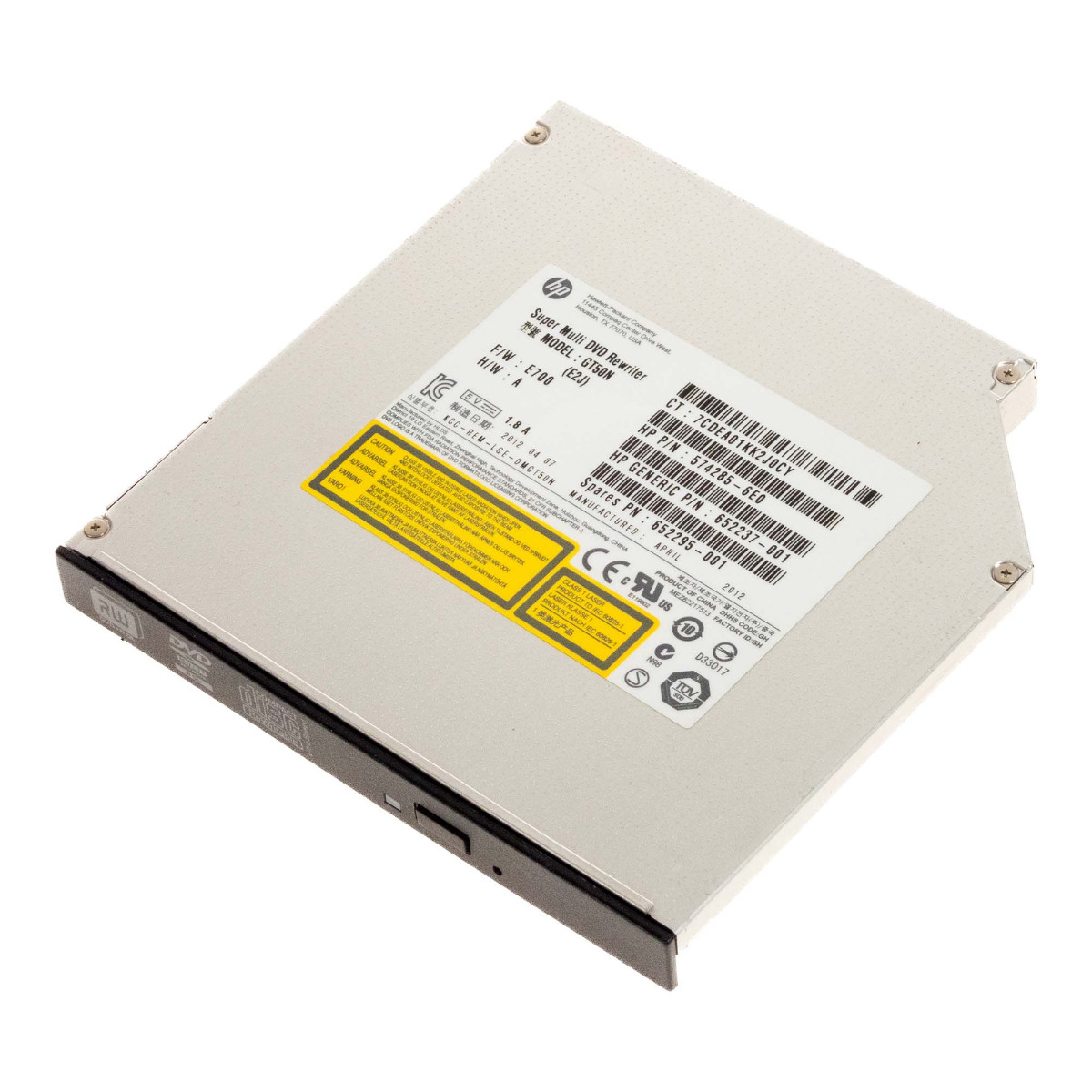 HP GT50N 652295-001 GRAVEUR DVD MULTI SATA MINCE
