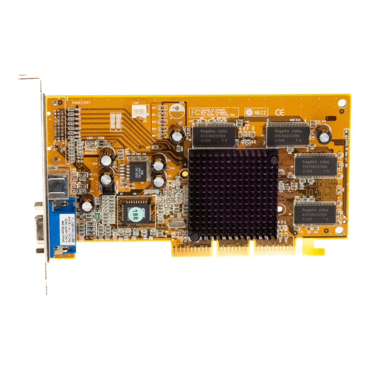 CHAINTECH NVIDIA GeForce4 MX420 64 Mo SDRAM A-G423-A64VN-S40SB AGP