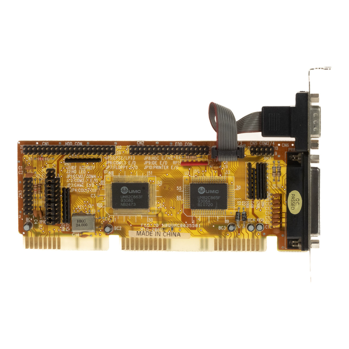 UMC MIO-286U HBQUMC8635D01 MULTI-I/O ISA CARD