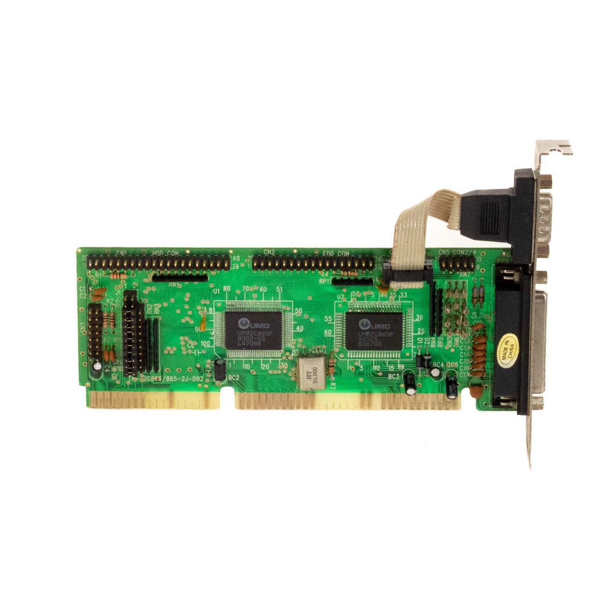 Carte MULTI-I/O TK TK-82C863/865-2J-D02 IDE FDD COM LPT GAME/MIDI ISA