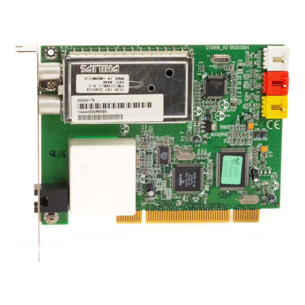 MEDION CTX918 V2 20029364 carte combo PCI DVB-T/TV DATA/FAX V.92 MODEM