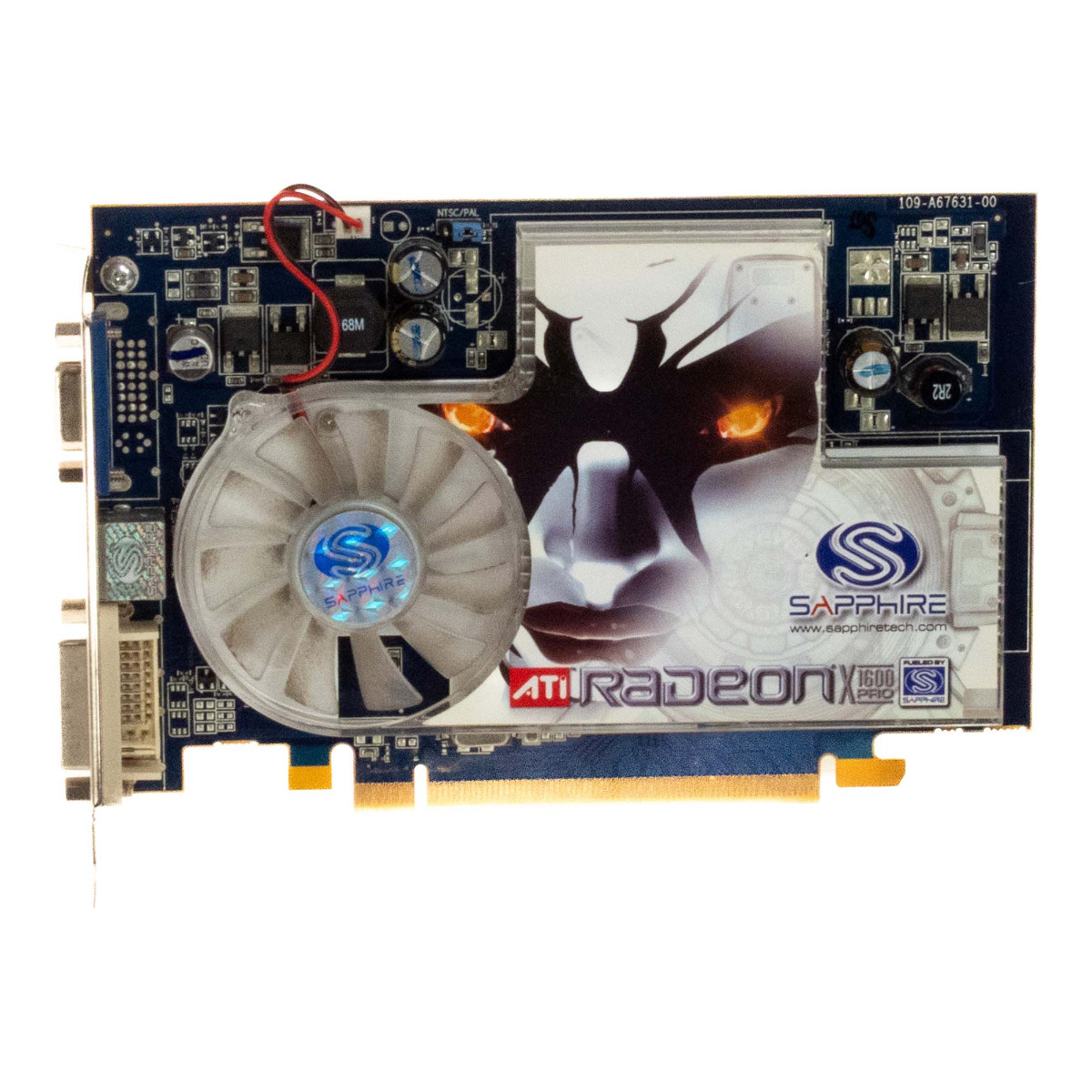 SAPPHIRE RADEON X1600 PRO 512MB GDDR2 188-0GC84-005S6 PCIe x16