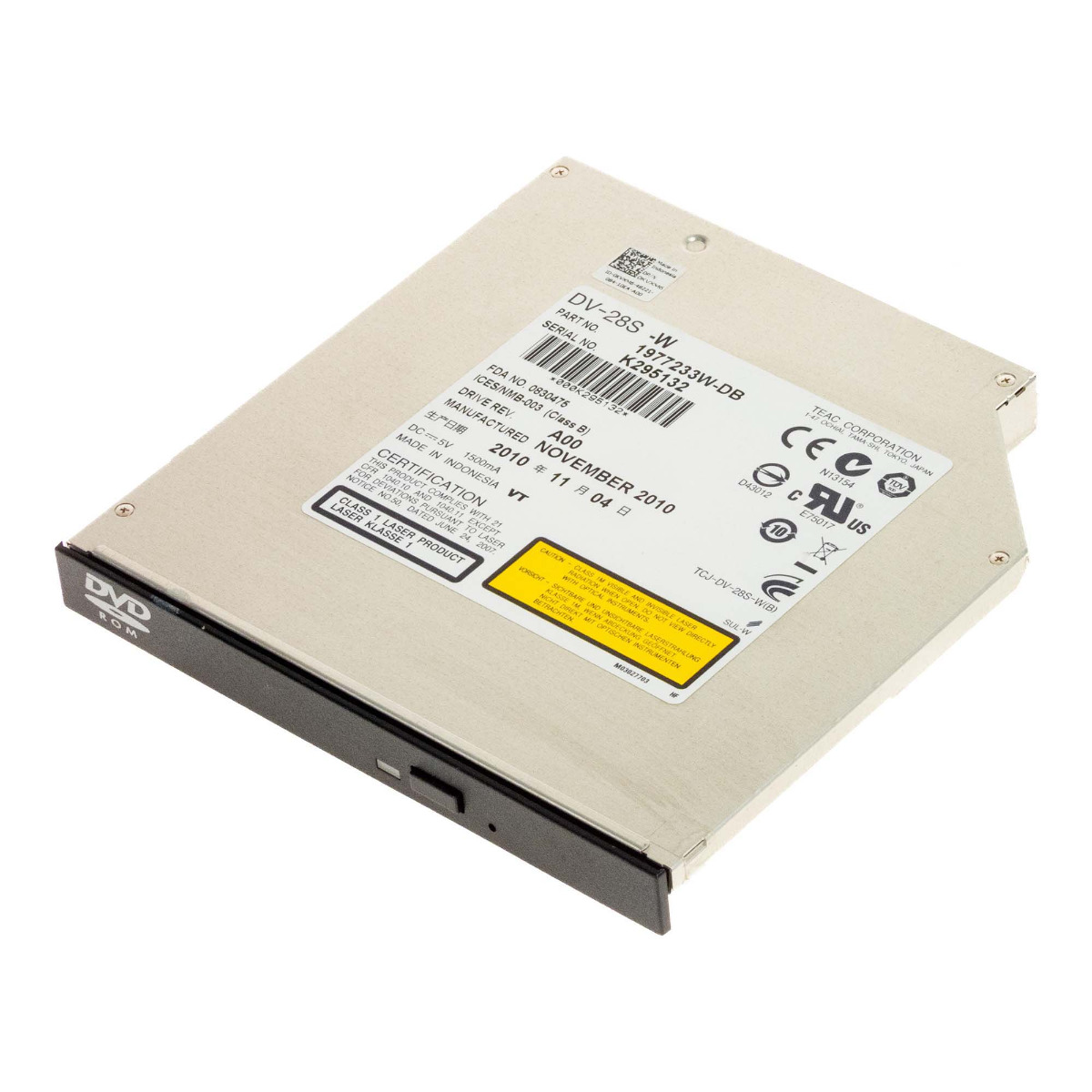 UNITÉ DE LECTURE DVD-ROM DELL DV-28S -W 0KVXM6 SATA SLIM