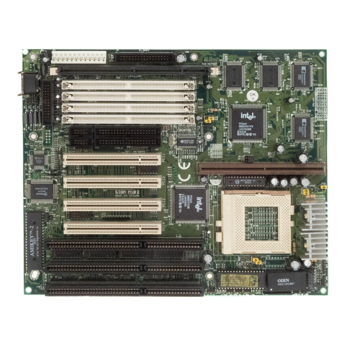 CHAINTECH 5IGM M102 SOCKET 7 FPM/EDO DRAM + SDRAM PCI ISA Baby-AT