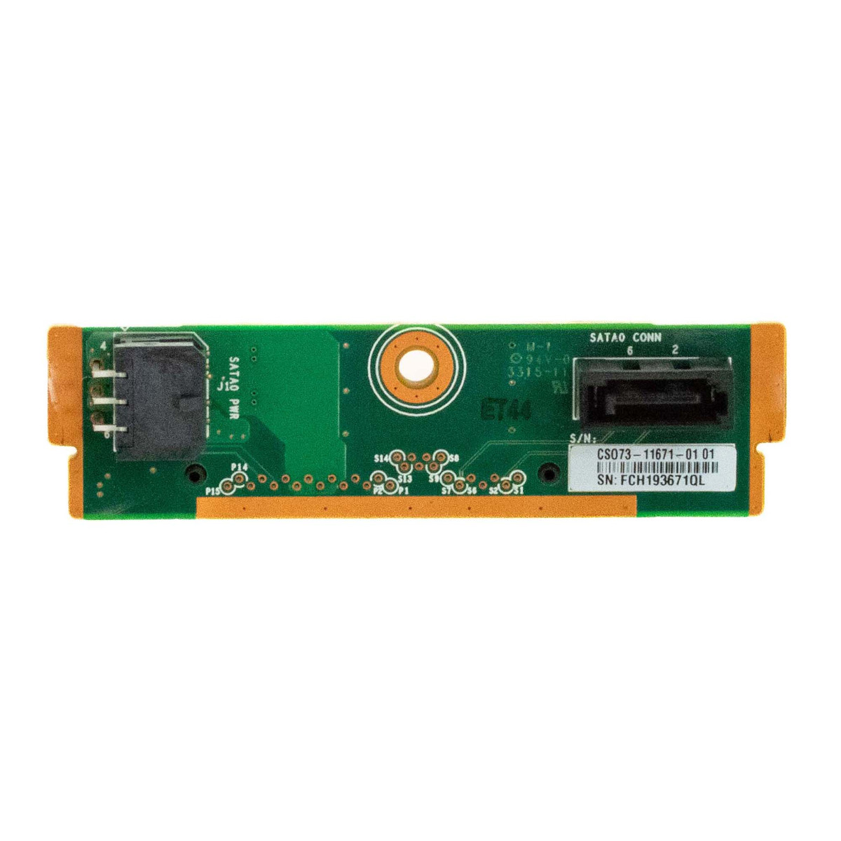 CISCO CS073-11671-01 01015PR00-000-G SATA HDD BACKPLANE pour ASA 5525-X 5515-X