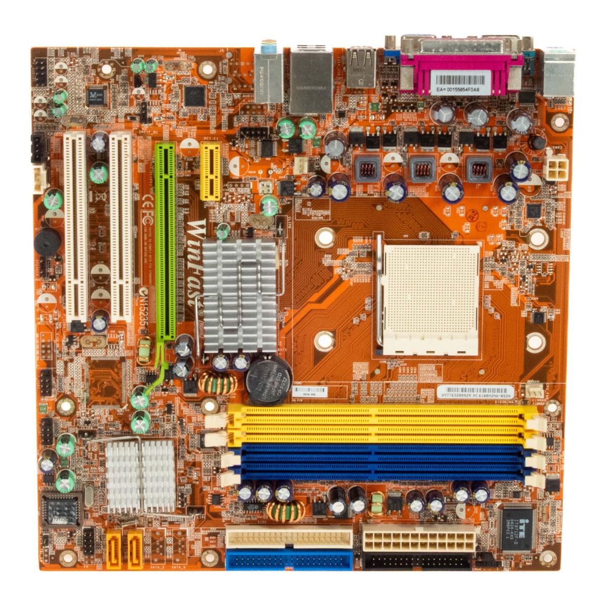 FOXCONN 6100M2MA-RS2H SOCKET AM2 DDR2 PCIe PCI SATA IDE microATX