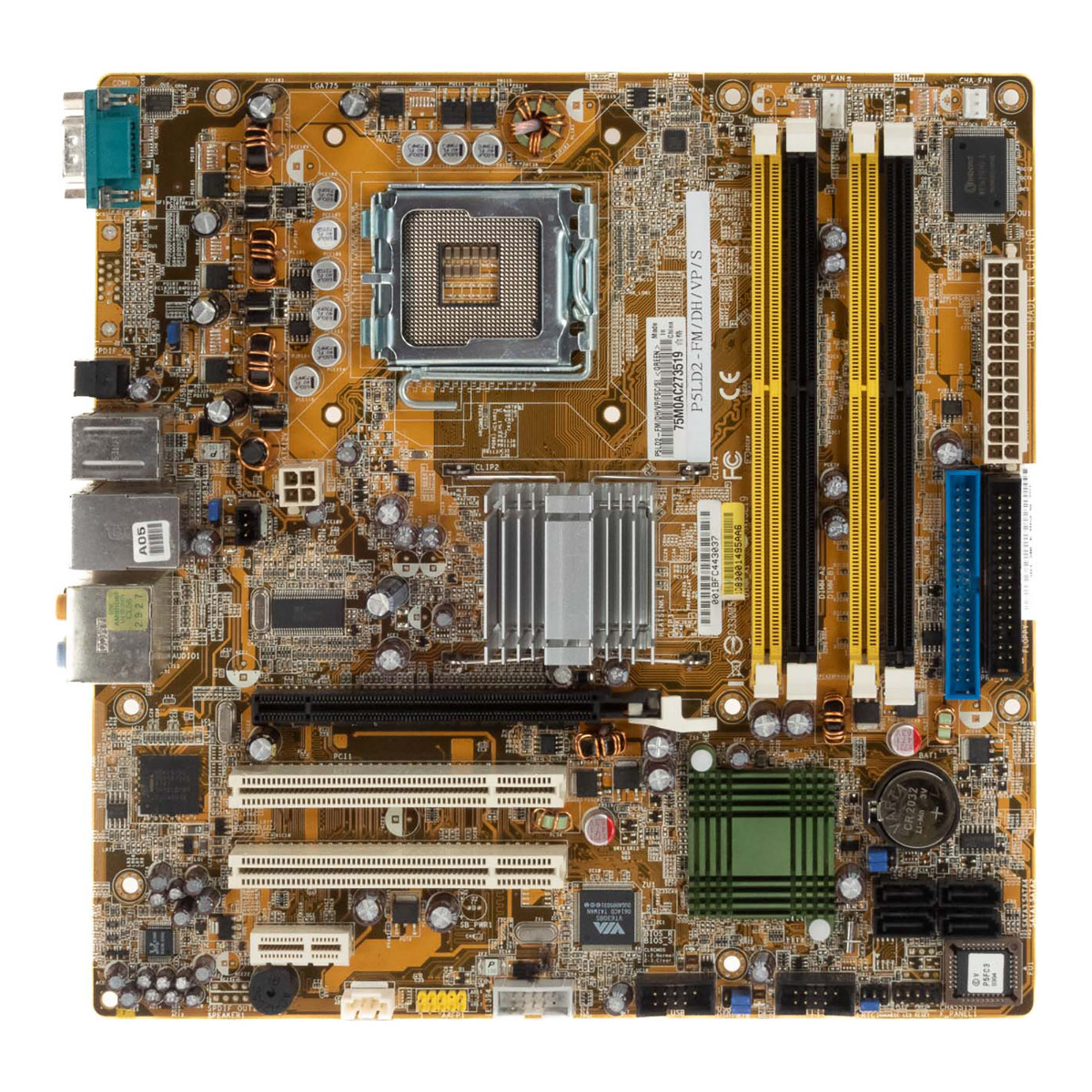 ASUS P5LD2-FM/DH/VP/S SOCKET LGA775 DDR2 PCIe PCI SATA IDE mATX