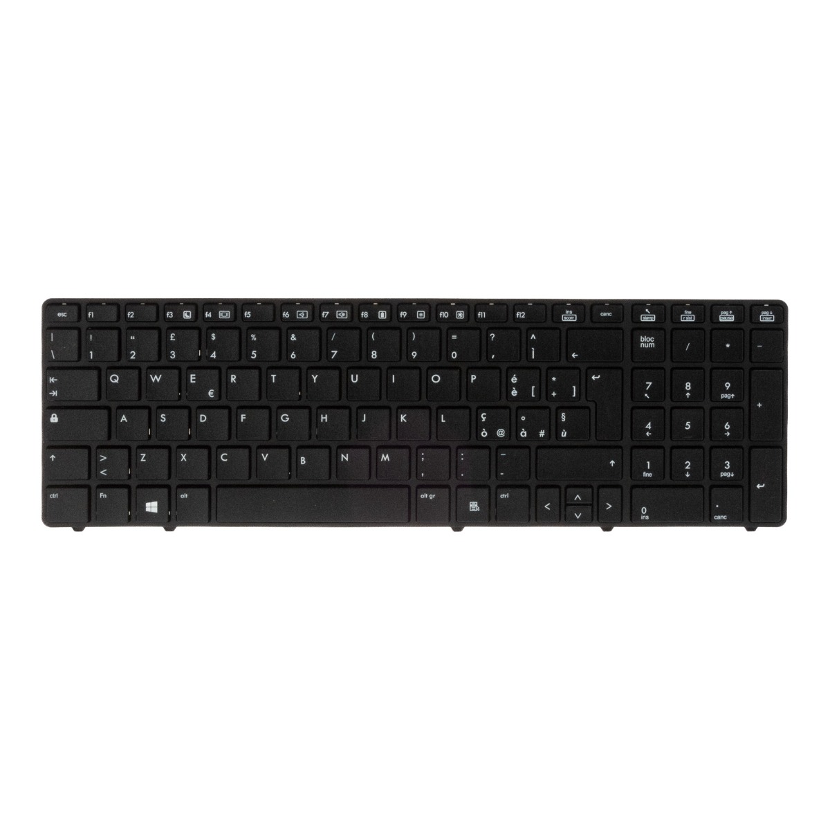 HP 701988-051 SG-39340-2FA CLAVIER ITALIEN QWERTY REPRINT PROBOOK 6570B