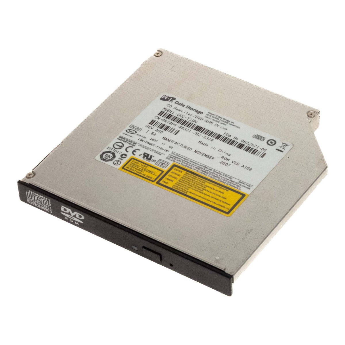 DELL 0RY466 GCC-T10N Graveur CD-RW / Lecteur DVD-ROM Combo IDE Slim