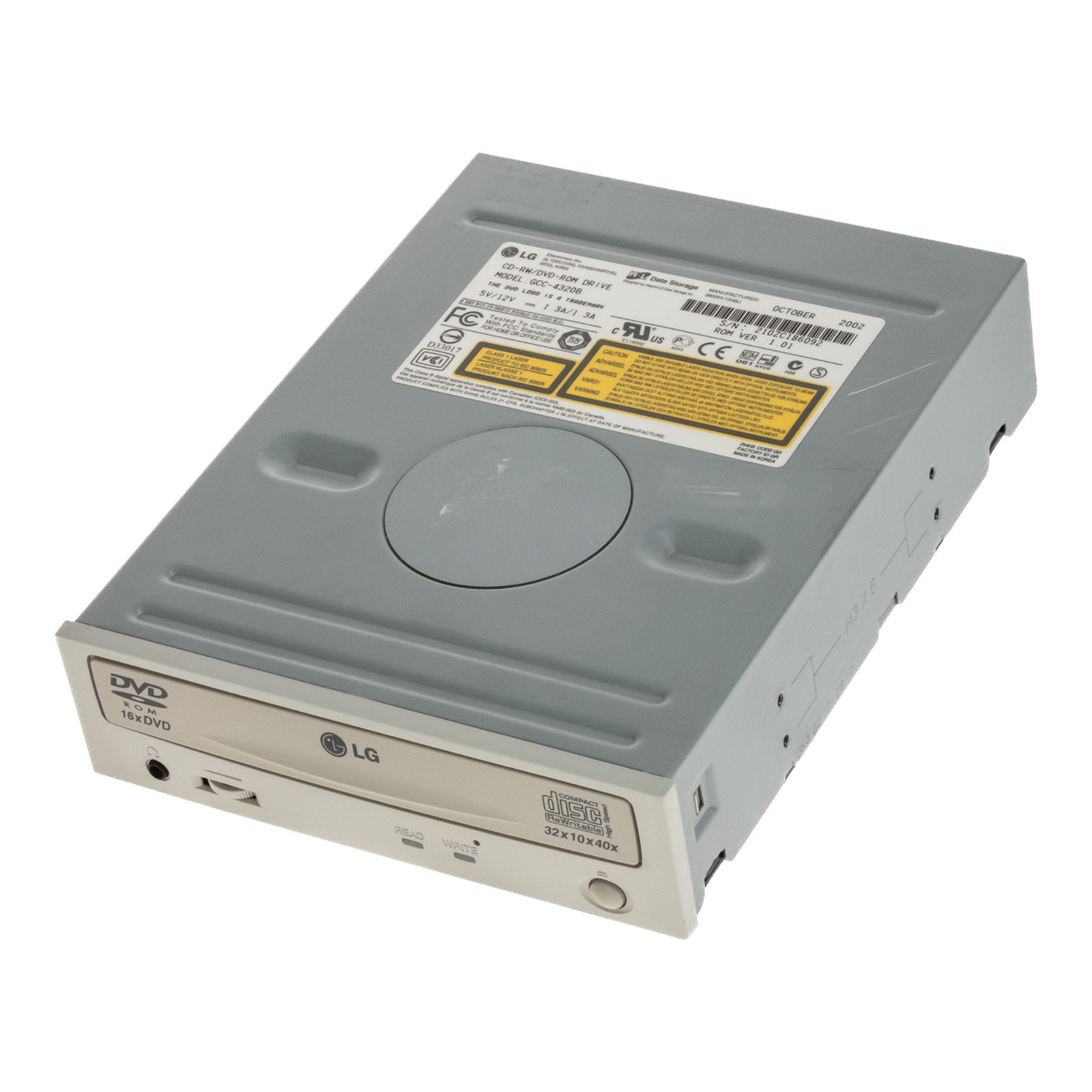 LG GCC-4320B Combo Graveur CD-RW / Lecteur DVD-ROM IDE 5,25''
