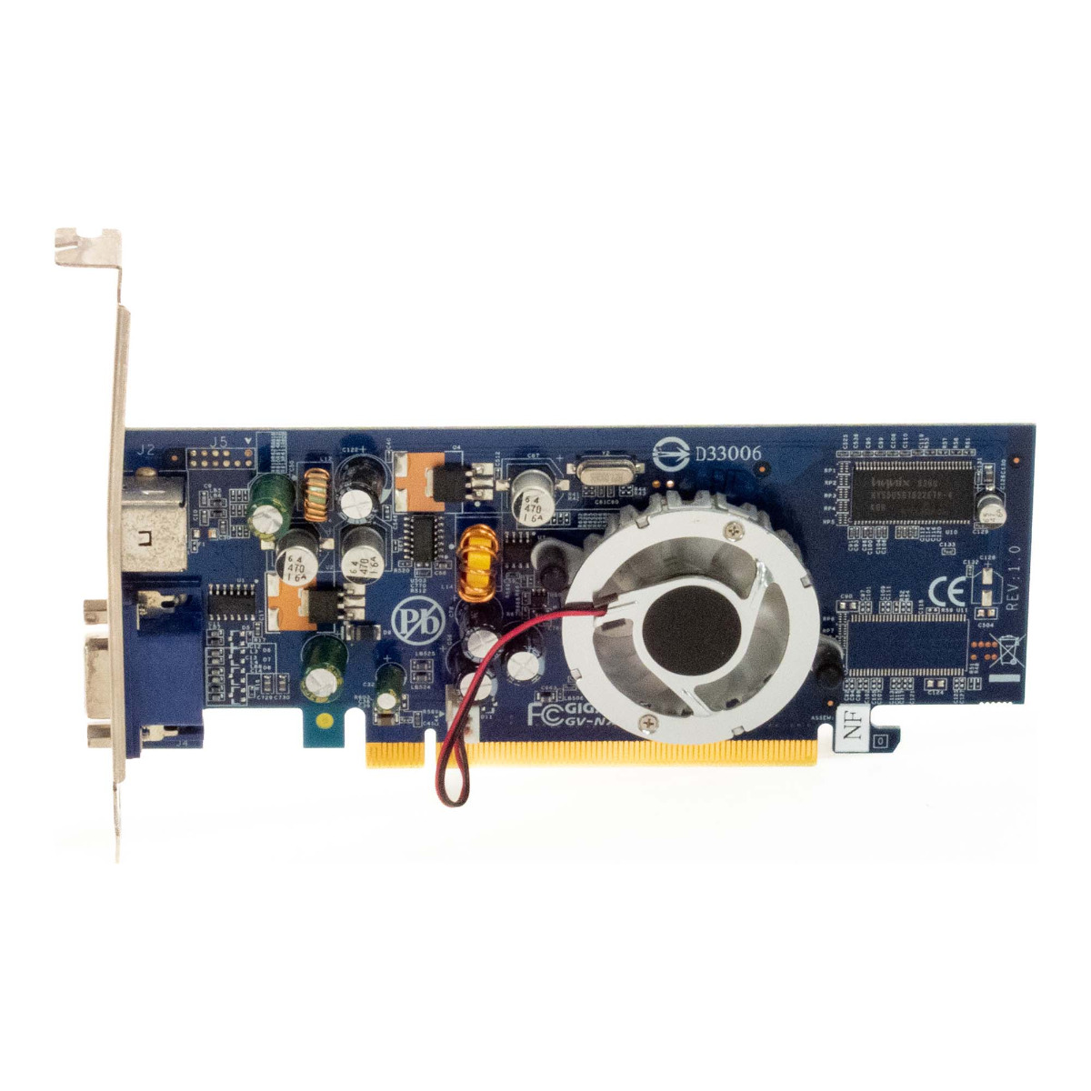 GIGABYTE GEFORCE 7300 GS 64 Mo DDR2 GV-NX73S256T-RH PCIe