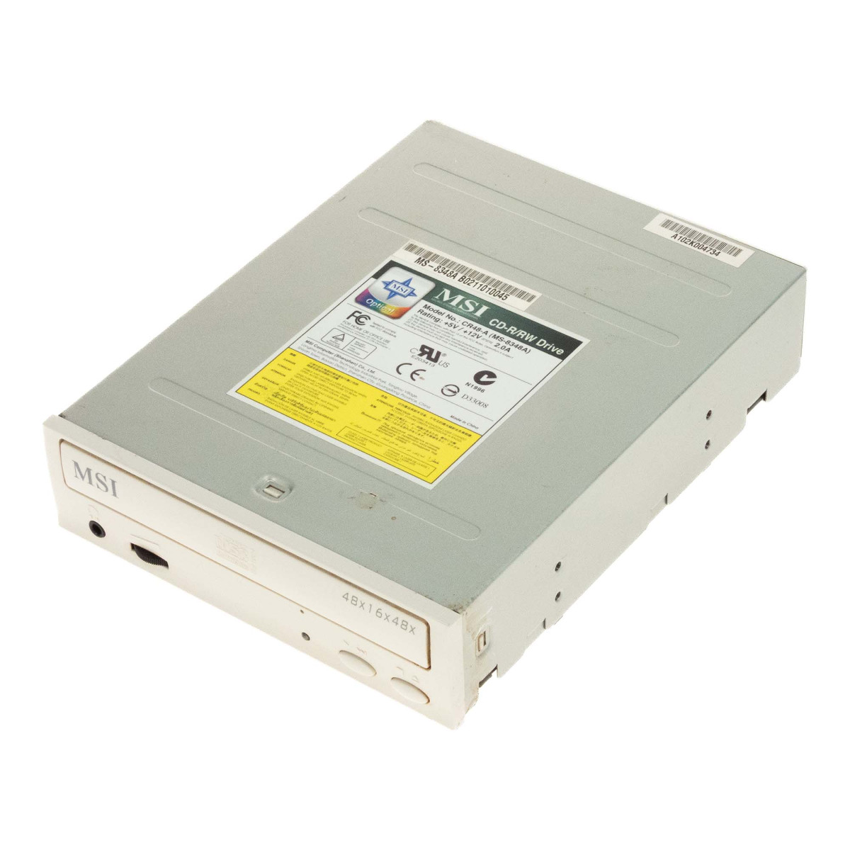 MSI CR48-A MS-8348A Unité de lecteur CD-R/RW IDE 5,25''