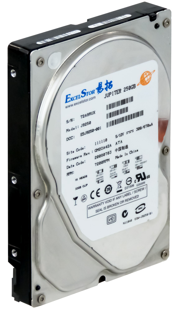 EXCELSTOR 250 Go 7,2K 8 Mo ATA 3,5'' J9250
