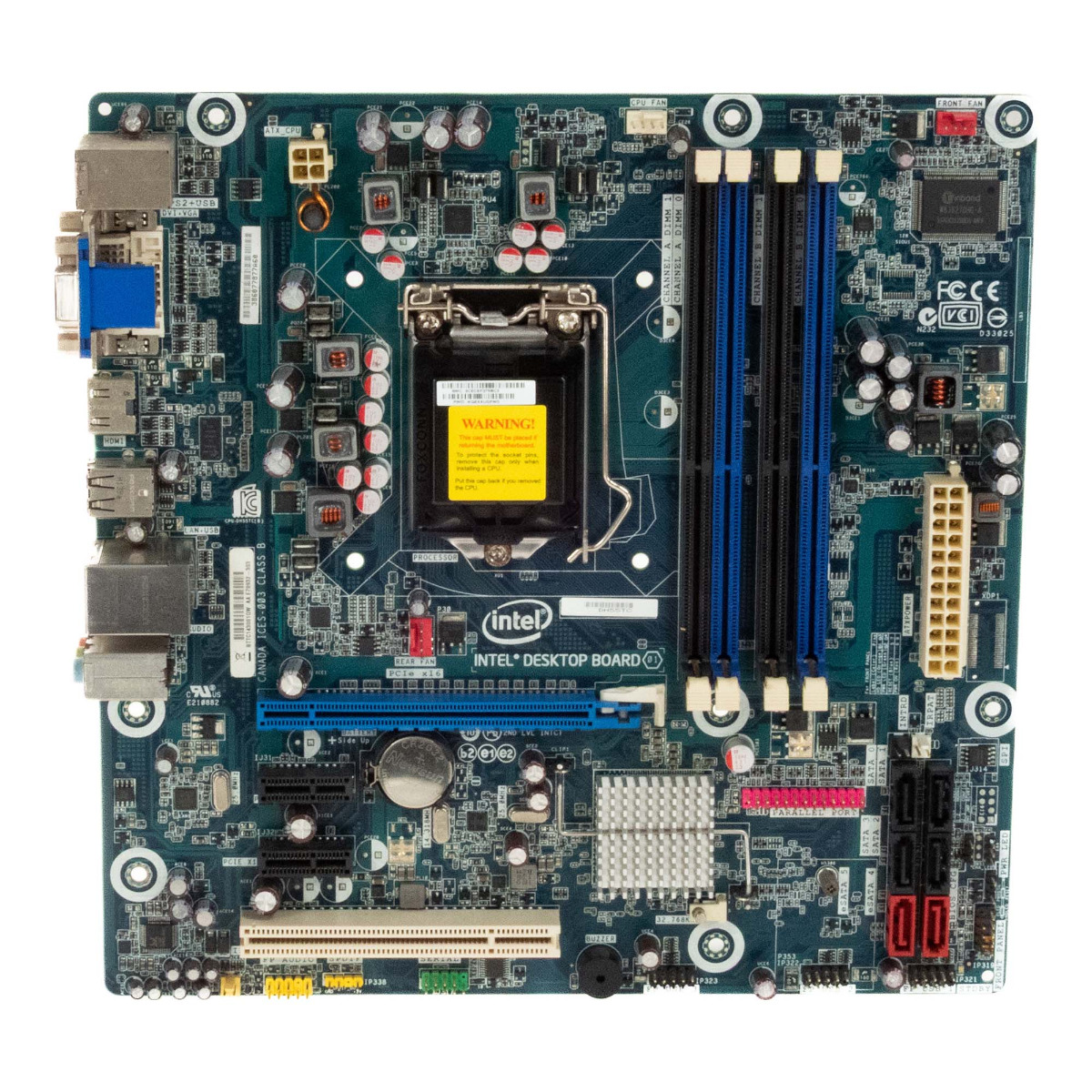 INTEL DH55TC SOCKET LGA1156 DDR3 PCIe PCI E70932-303 mATX