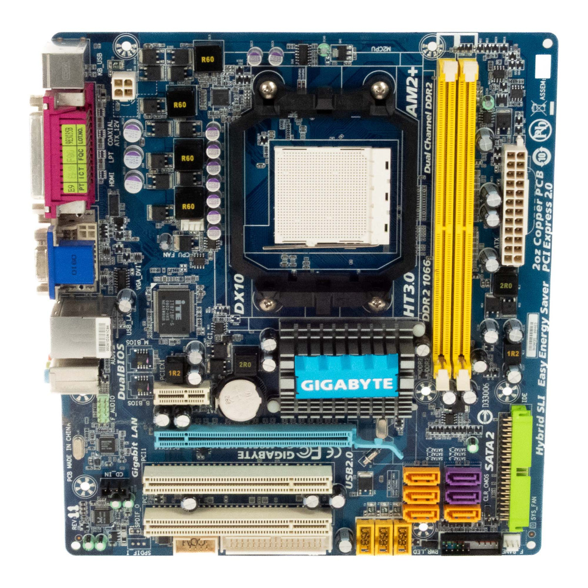 GIGABYTE GA-M85M-US2H SOCKET AM3 DDR3 PCIe PCI mATX
