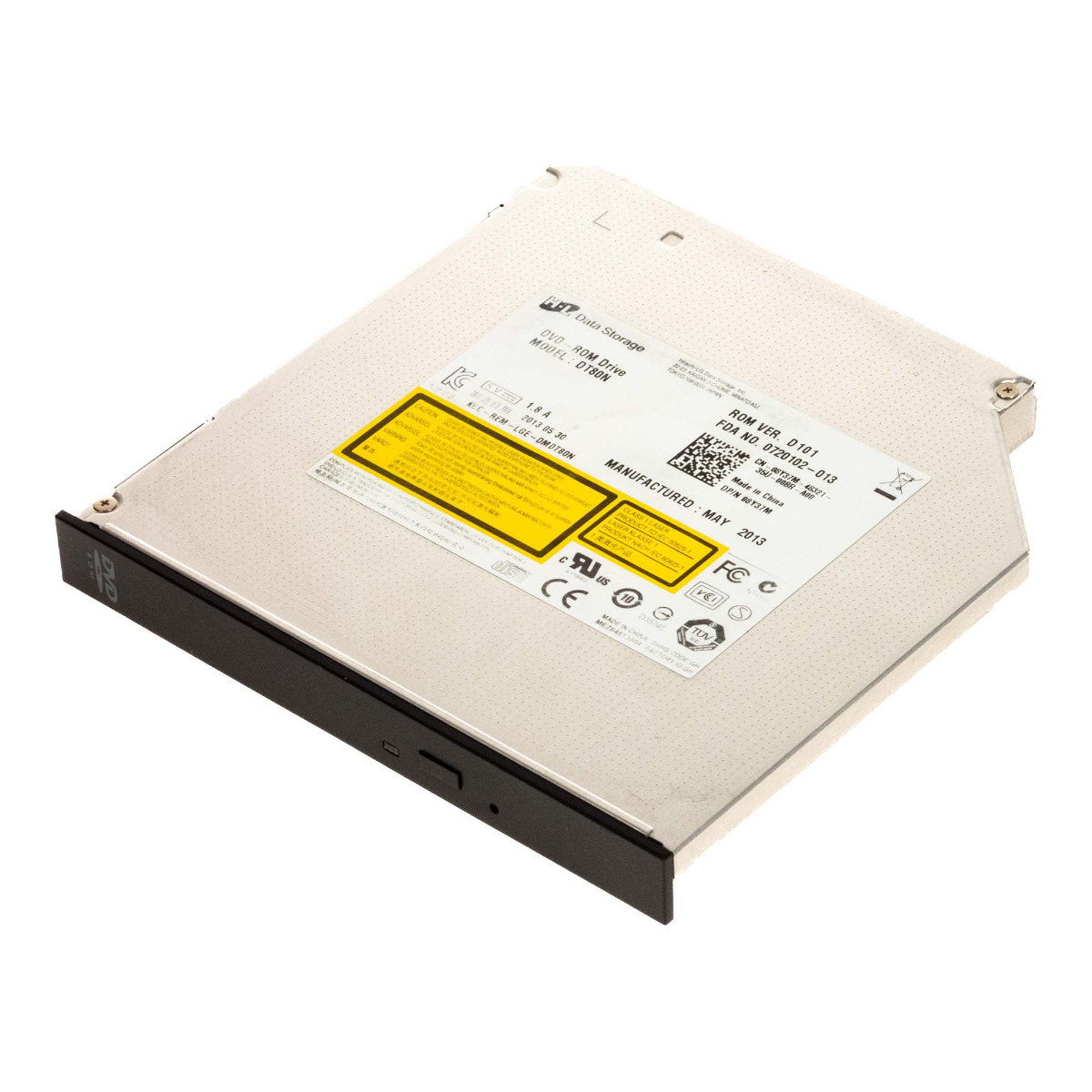 Lecteur DVD-ROM DELL DT80N 08Y37M SATA Slim