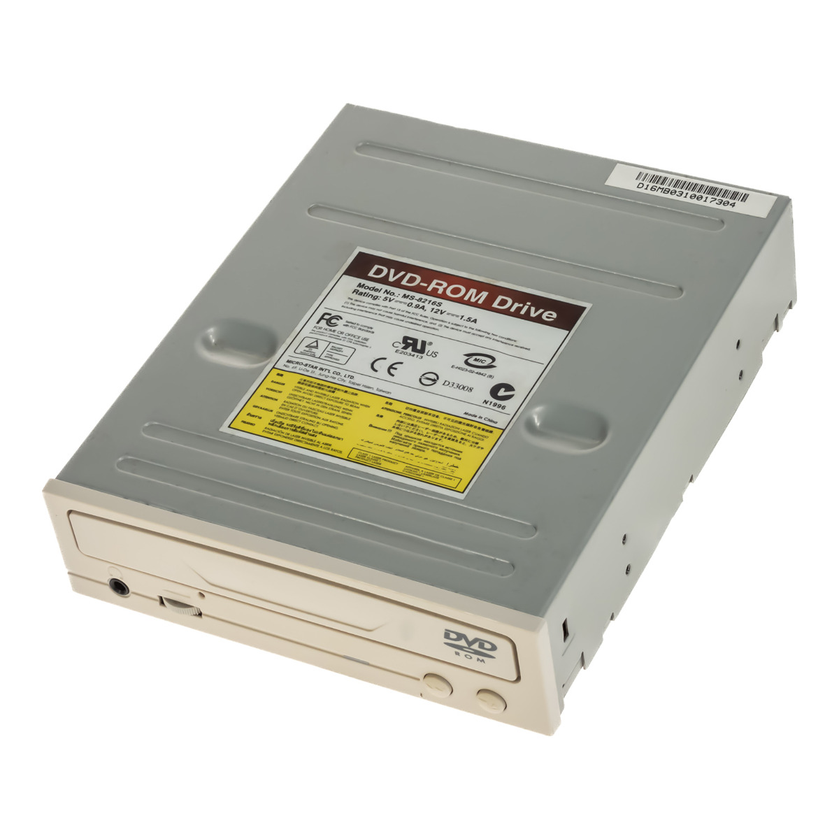 Lecteur DVD-ROM MSI MS-8216S IDE 5,25"