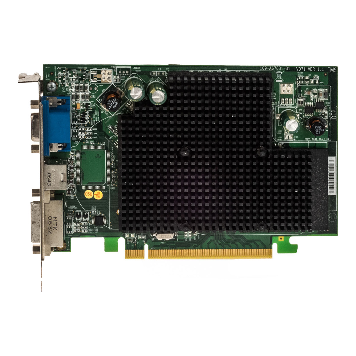 DELL ATI RADEON X1300 PRO 256MB DDR2 0UJ973 109-A67631-31 PCIe