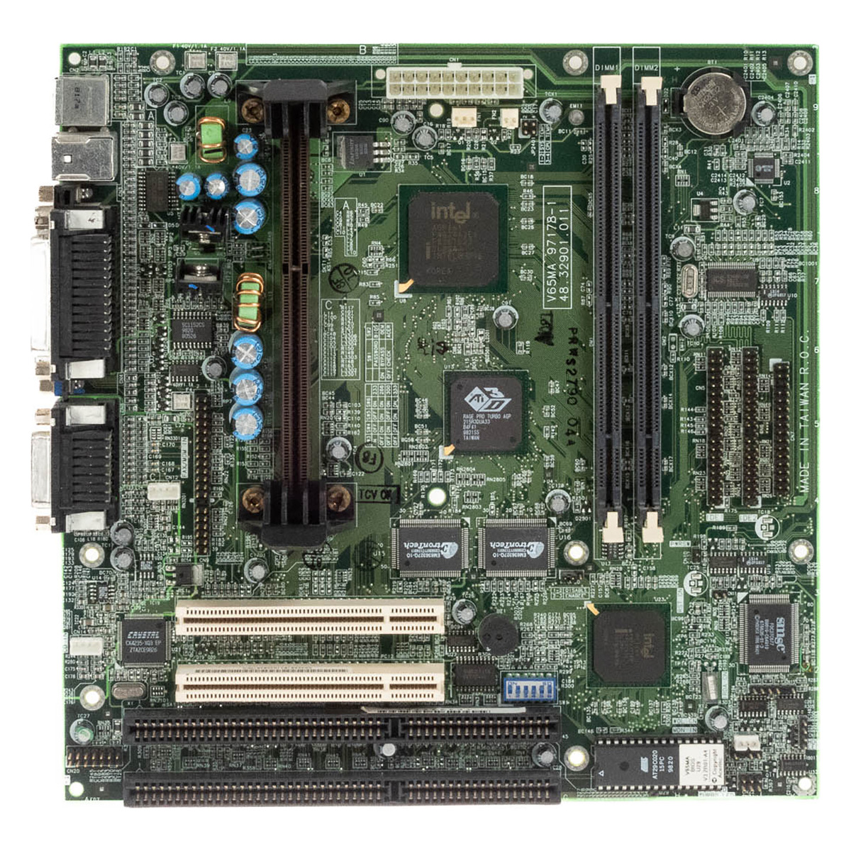 Carte mère ACER V65MA Slot 1 SDRAM PCI ISA IDE FDD mATX