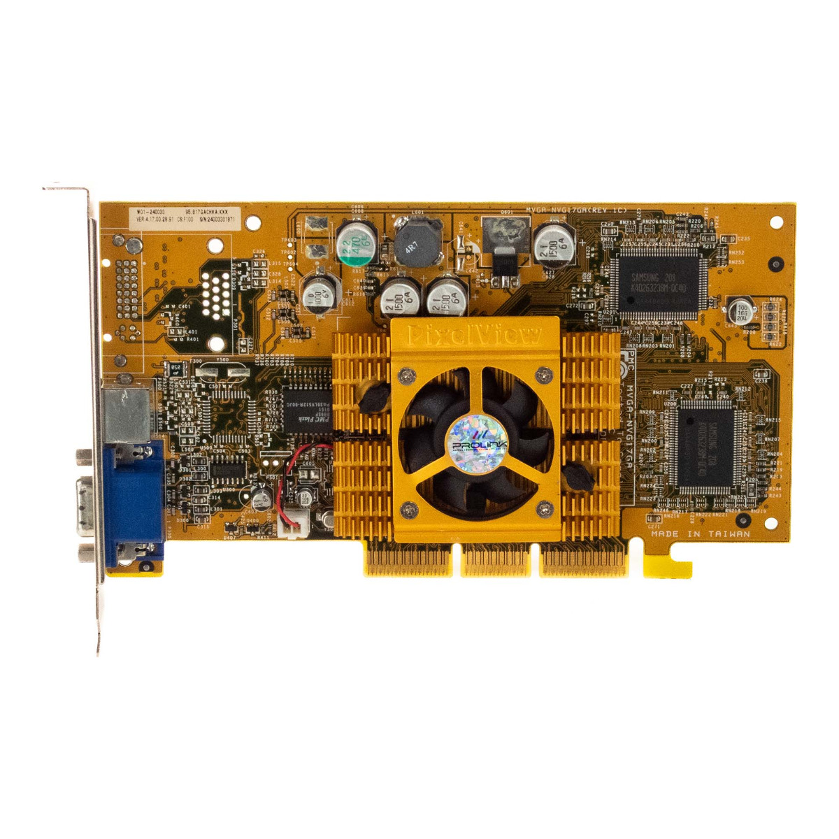 PixelView NVIDIA GEFORCE4 MX440 SE 64MB MVGA-NVG17GA(ULTRA) AGP