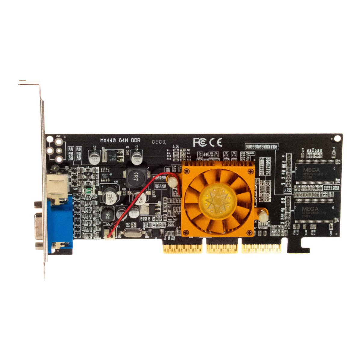 NVIDIA GEFORCE4 MX440SE VER:N 64MB DDR TV-OUT AGP